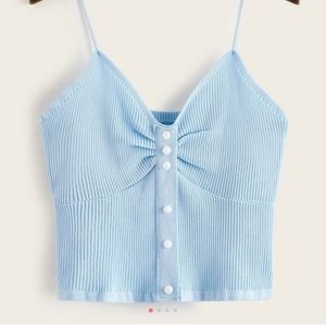Shein Ruched Front Cami Top